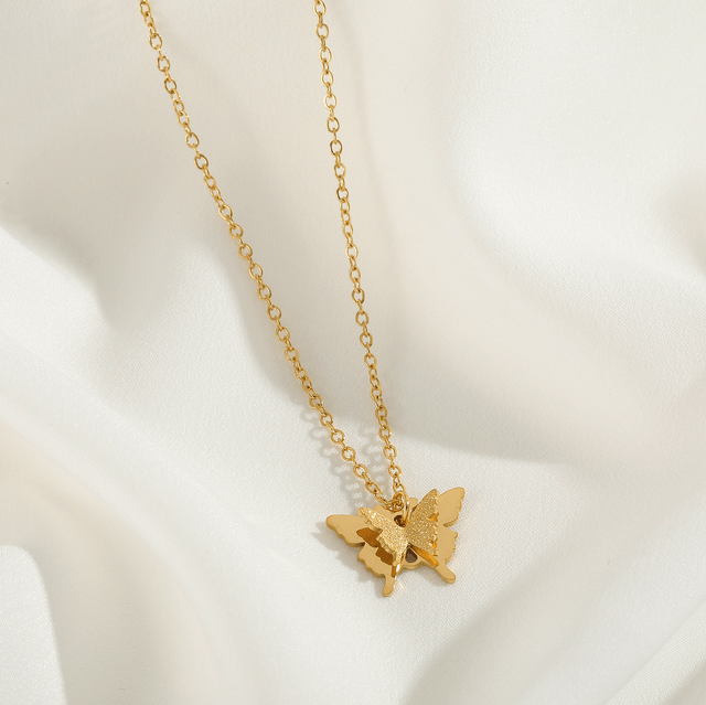 Collier papillon