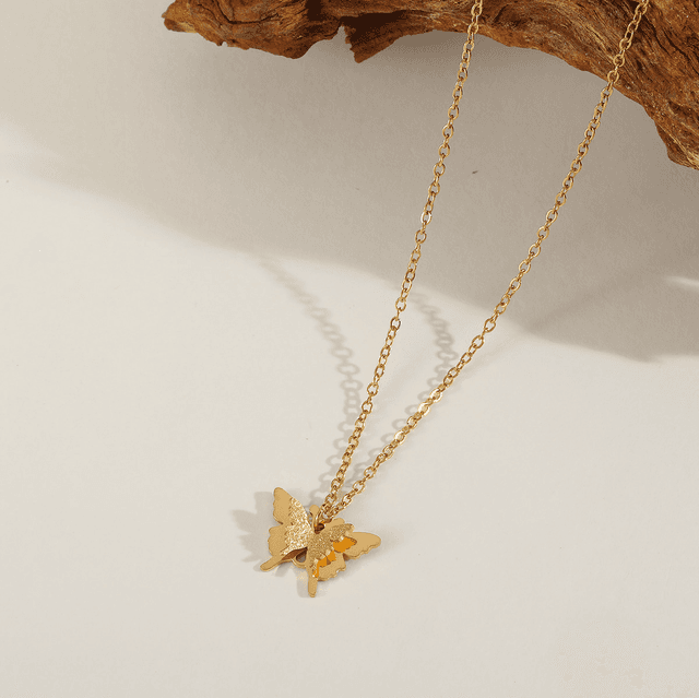 Collier papillon